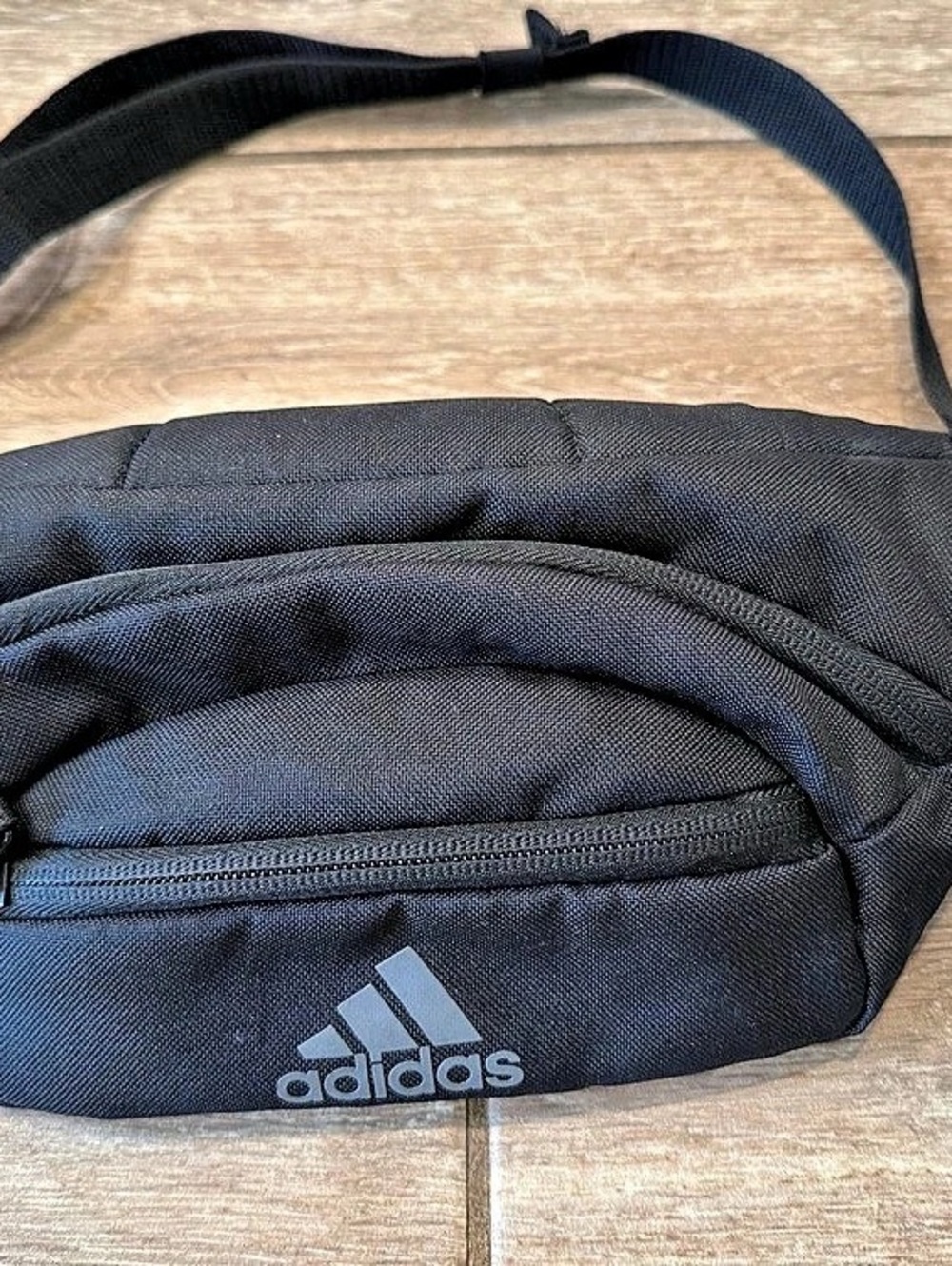 adidas National Waist Pack Black Crossbody Bag excellent condition